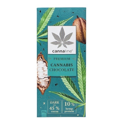 Cannaline 80G Cannabis Chocolate Dark