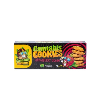 Cannabis 120G Airlines Cannabis Cookies Strawberry