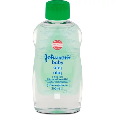 Johnsons Babaolaj 200ML Aloe Vera