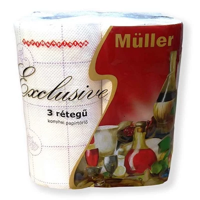Müller Konyhai Papírtörlő Exclusive 2 Tekercs