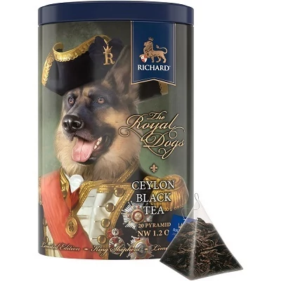 Richard Royal 34G Ceylon Black Tea Kutya Fémdoboz 