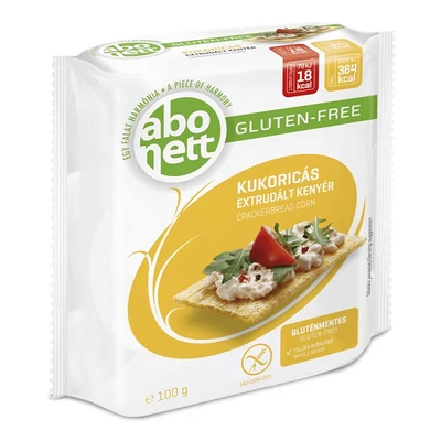 Abonett Extrudált Kenyér 100G Kukoricás Sárga