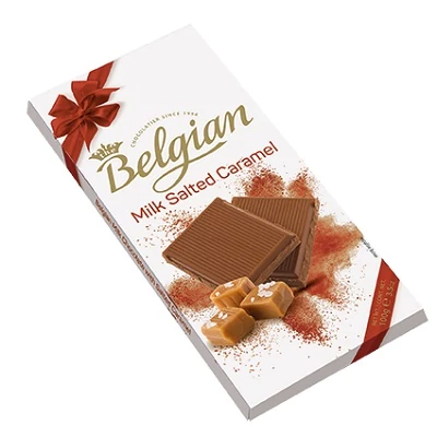 Belgian Milk Salted Caramel 100G Tejcsokoládé  BPTL1012