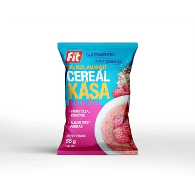 Fit Cereál Kása 55G Málnával Fruktózzal 
