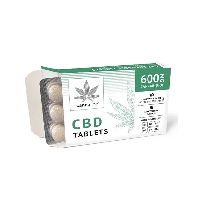 Cannaline Tablets With B-Complex Vitmains 600mg CBD rágótabletta (10db-os)