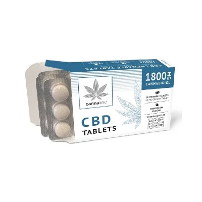Cannaline Tablets With B-Complex Vitmains 1800mg CBD rágótabletta (30db-os)