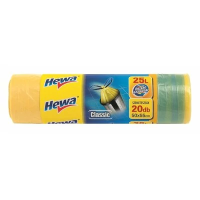 Hewa Szemeteszsák Önzáró Szalago (25 L/20 db)
