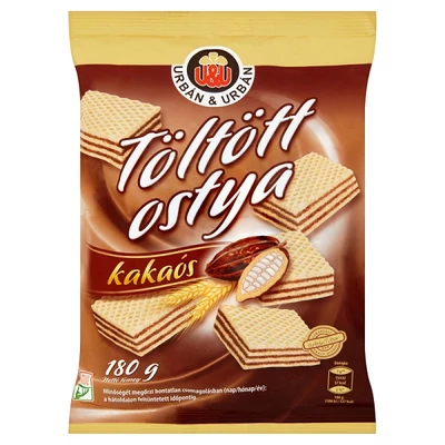 Urbán Töltött Ostya 180G Kakaós