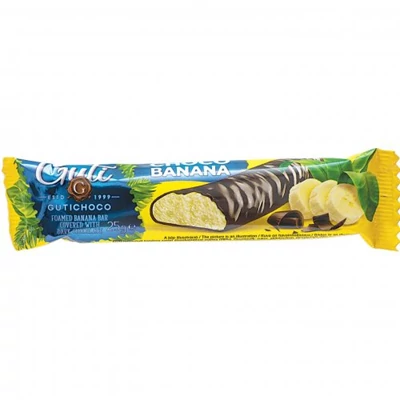 Guti 25G Banános Habos Szelet Étcsokoládés