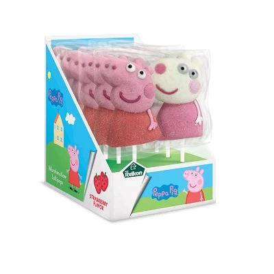 Marshmallow Lollipop 45G Peppa Pig    RELK0029