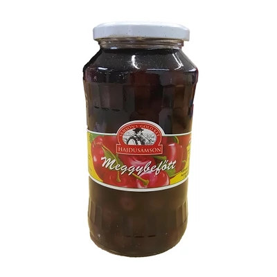Hajdúsámson 720Ml Meggybefőtt Magozott Cukrozott