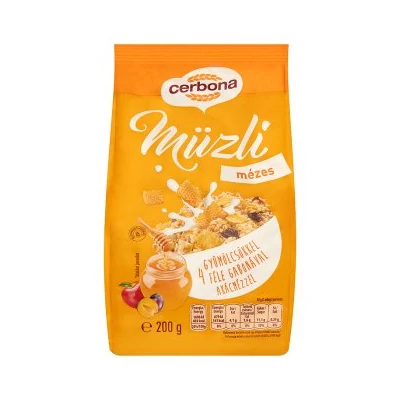 Cerbona Müzli 200G Méz