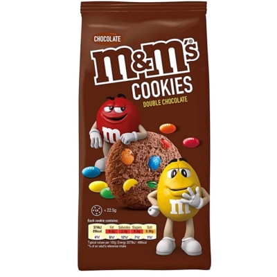 M&M 180G Double Chocolate Cookies 