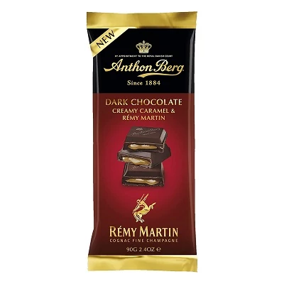 Anthon Berg 90G Creamy Caramel Rémy Martinnal Töltött Étcsokoládé  ANTL0004