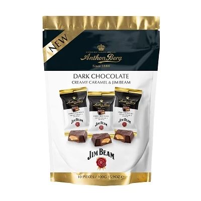 Anthon Berg 100G Creamy Caramel Jim Beammel Töltött Étcsokoládé