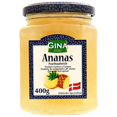 Gina Lekvár 400G Ananász (84421)