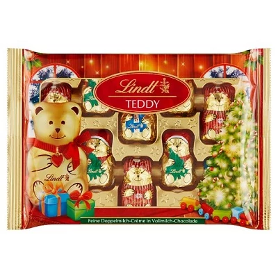 Lindt 96G Tejcsokoládé Mackók Tejkrémes Töltelékkel /LNFI2971/