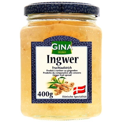 Gina Lekvár 400G Ingwer /Gyömbér/ (84424)