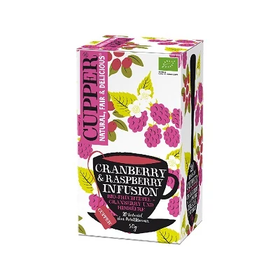 Cupper 50G Áfonya-Málna Tea /41207/