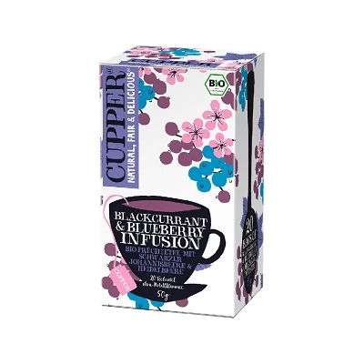 Cupper 40-50G Kékáfonya-Feketeribizli Tea /41511/