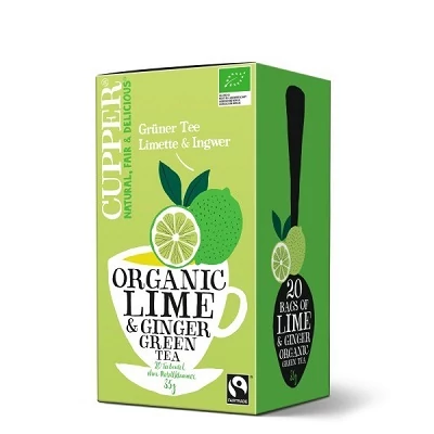 Cupper 35-40G Gyömbér-Lime Zöld Tea /39631/