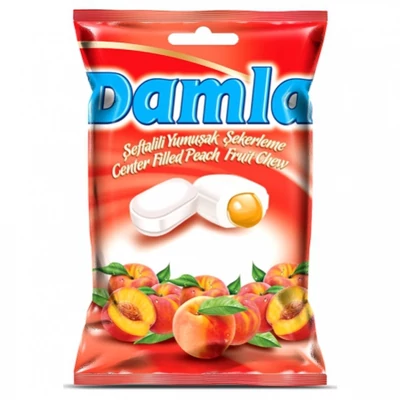 Damla 90G Barackos Töltött Cukor