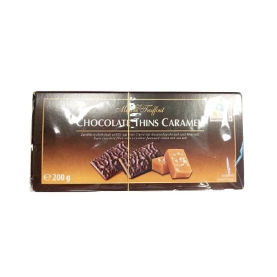 Maitre T. 200g Chocolate Thins Caramel /95119/