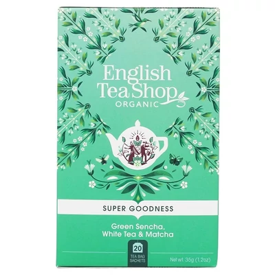 ETS 20 Zöld-Sencha, Fehér-Matcha Bio Tea 35G   /57949/