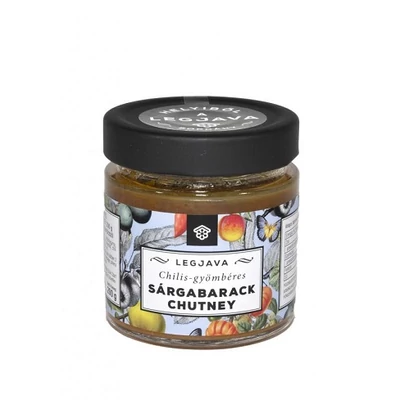 Legjava 220G Chilis-Gyömbéres Sárgabarack Chutney