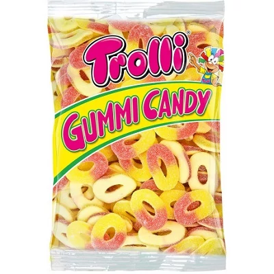 Trolli 1Kg Őszibarack Karika Zacskós