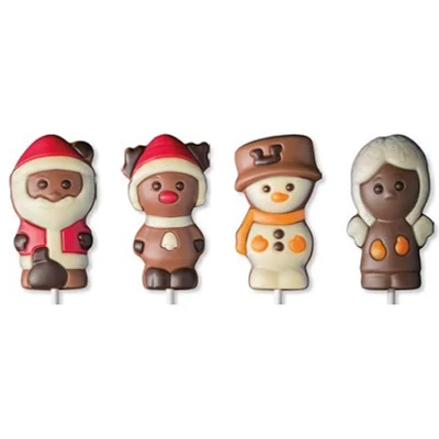 Weibler 25G Lolly Christmas Figures  (10159-92434)