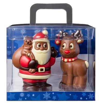 Weibler 150G Gift Box Santa Claus With Reindeer  (10223-65596)