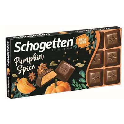 Schogetten 100G Tejcsokoládé Fűszeres Sütőtökkrémmel 