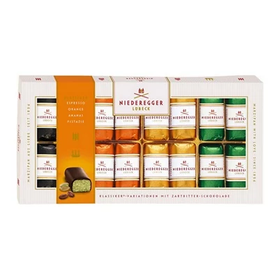 Niederegger 200G Marzipan Classics Variation In Winter Sleeve  (110170)