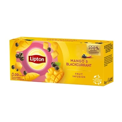 Lipton Mangó Feketeribizli 20db