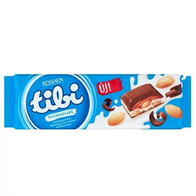 Tibi 295G Tejcsokoládé Mogyoró-Karamell