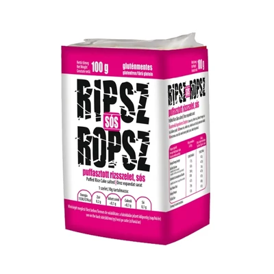 Gárdonyi Ripsz Ropsz 100G Rizsszelet Sós
