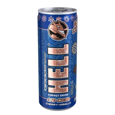 Hell Energiaital 250Ml Ice Cool Cherry-Vanilla