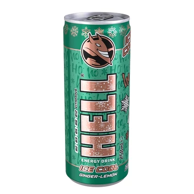 Hell Energiaital 250Ml Ice Cool Ginger-Lemon