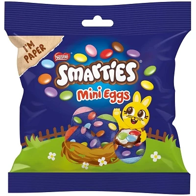 Smarties 81G Mini Töltött Tojás Zsák