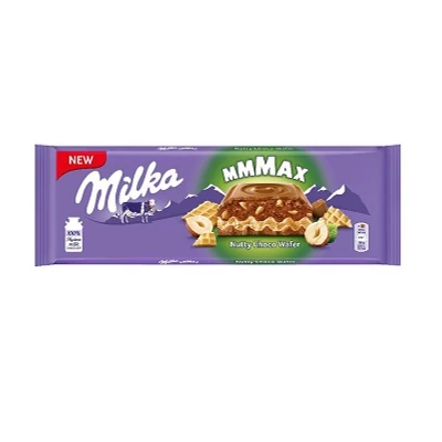 Milka 270G Nutty Choco Wafer