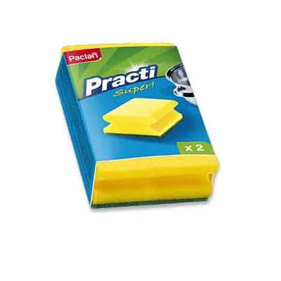 Paclan Mosogatószivacs Formázott D. 2Db
