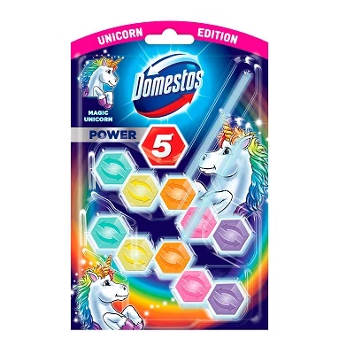 Domestos Power5 WC-Rúd 2x55G Magic Unicorn