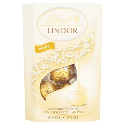 Lindt Lindor 137G Nyári Praliné Válogatás Fehércsokoládé 