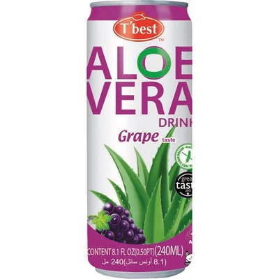 Aloe Vera T-Best 240Ml Grape (Szőlő)
