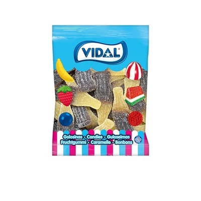 Vidal Zsákos Giant Sour Cola Bottles 2KG   11091