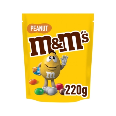 M&M's 220G Peanut Zacskós