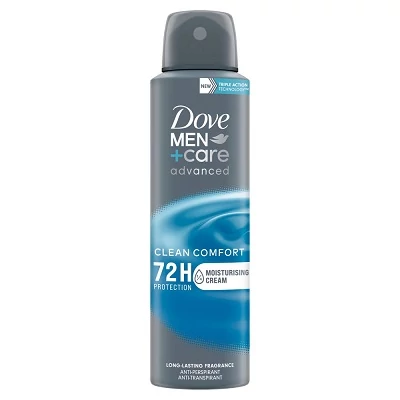 Dove Men 150ML Deo Spray Clean Comfort