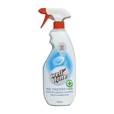 Well Done 750Ml Wc Tisztító Hab Szórófejes