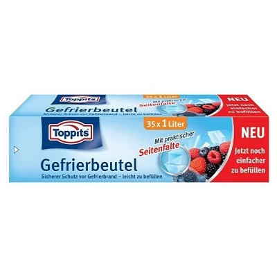 Toppits Mélyhűtő Tasak 1L-es,35Db-os